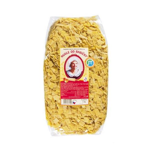 Dobšické těstoviny Nudle od babičky fleky 2 kg