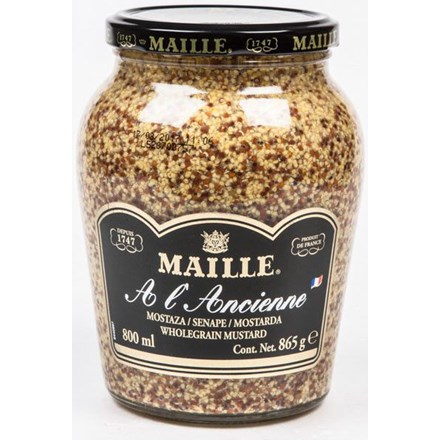 MAILLE Hořčice hrubozrnná 800 ml