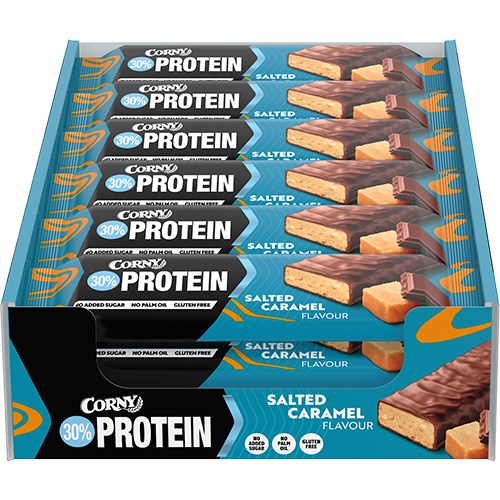 Corny Proteinová tyčinka 30% slaný karamel