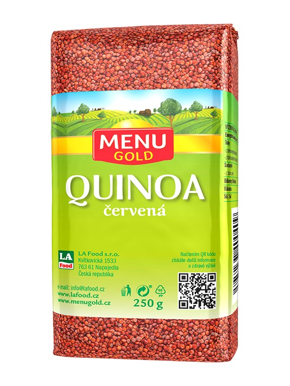 MENU GOLD Quinoa červená 250 g