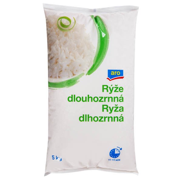 aro Rýže dlouhozrnná 5 kg