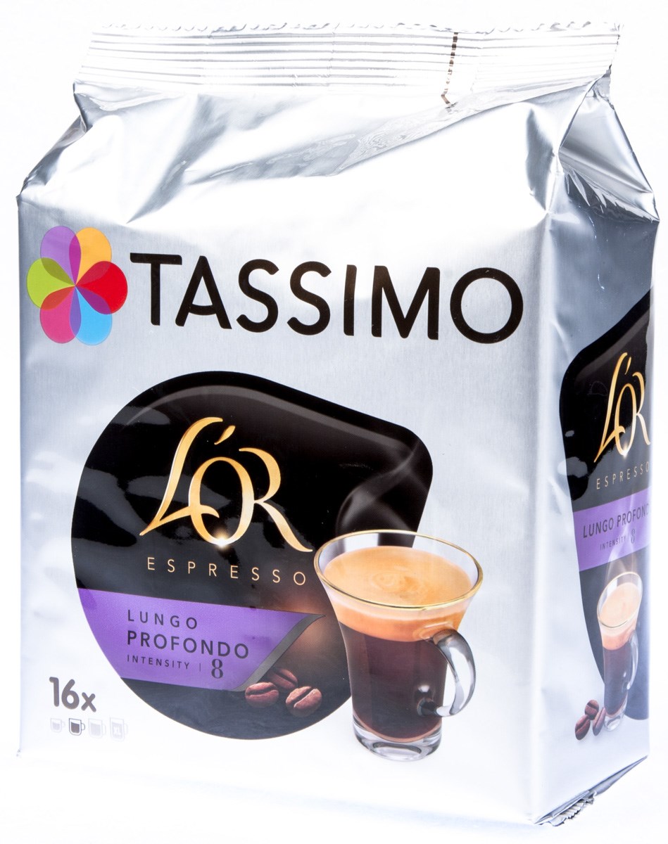 L´OR Tassimo lungo pro kapsle 16 kusů