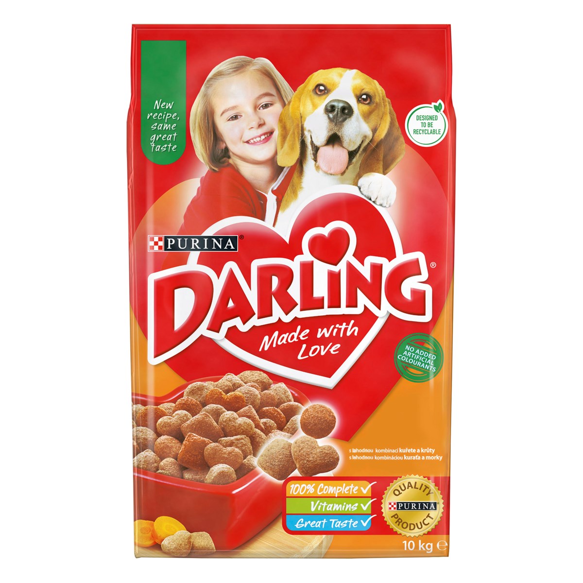 Darling granule pro psy kuře,krůta 10 kg
