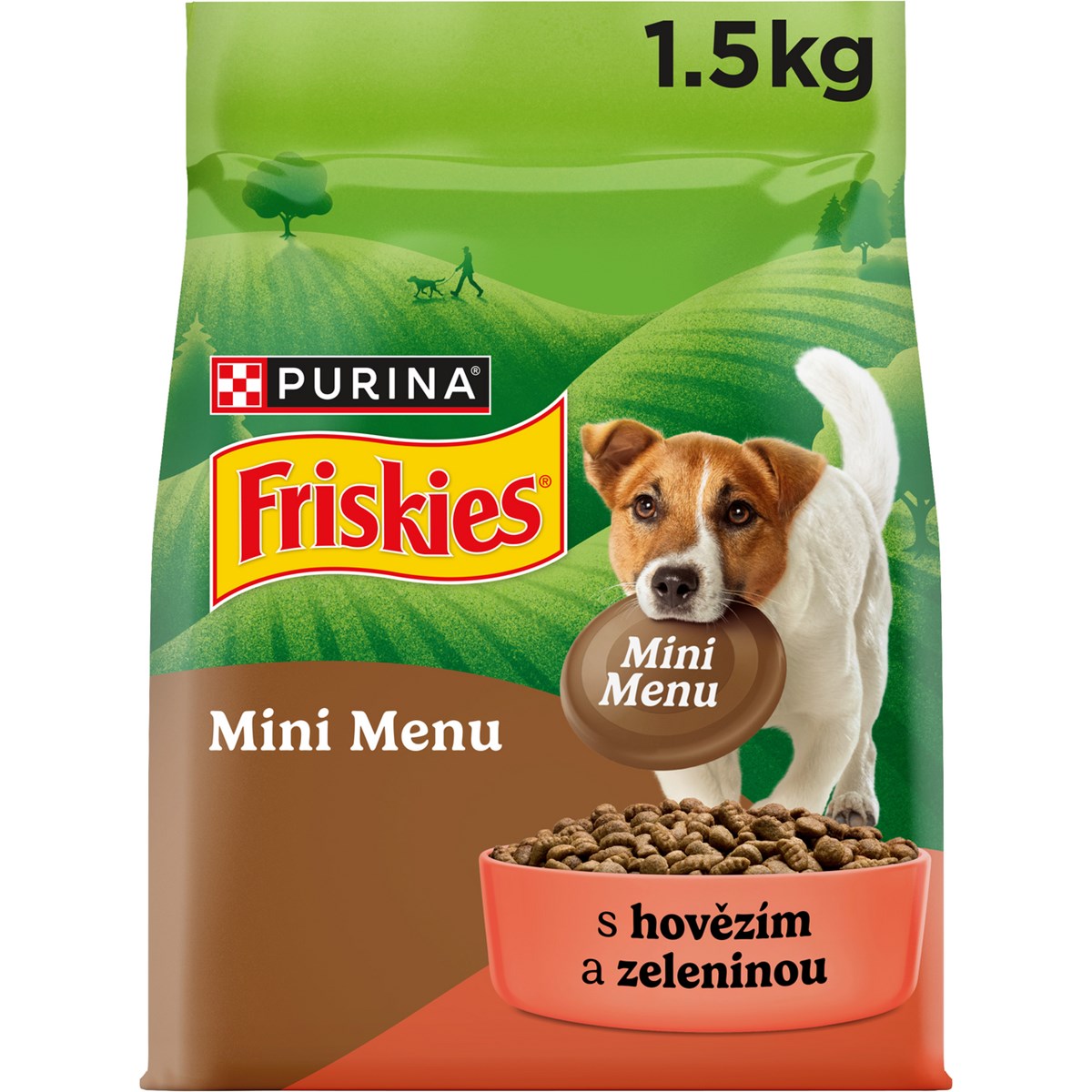PURINA Friskies Menu granule pro psy 1,5 kg