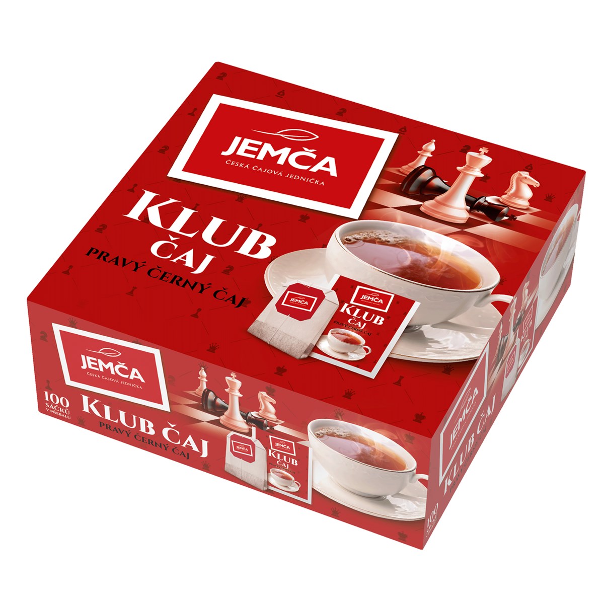 JEMČA Klub čaj černý 100 x 1,5 g