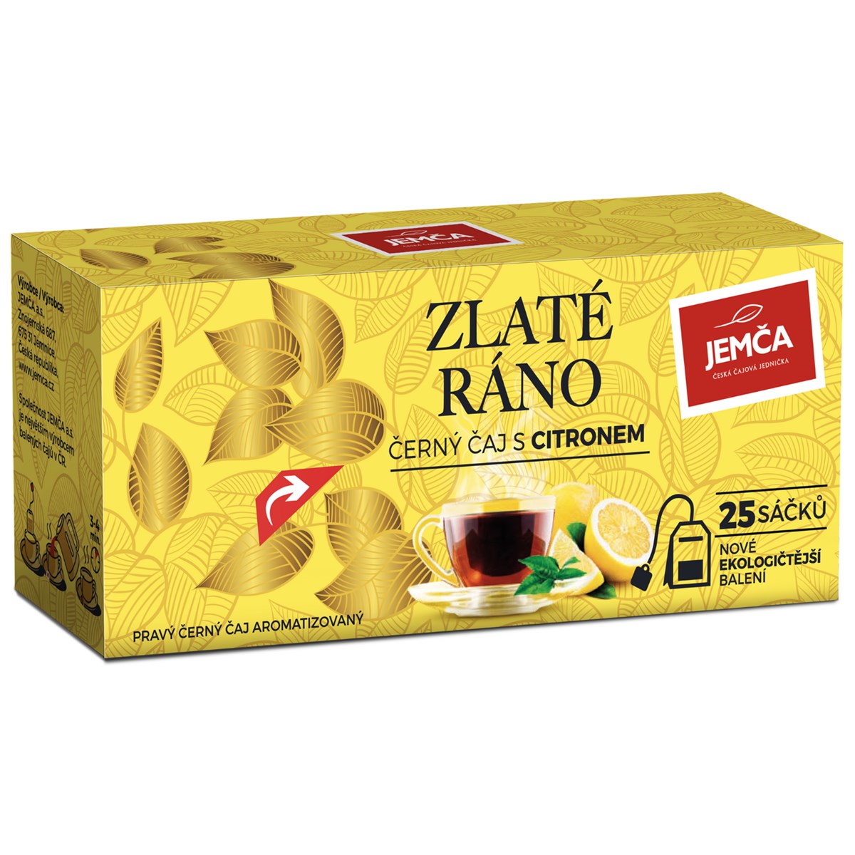 JEMČA Zlaté ráno s citronem 3 x 43,75 g