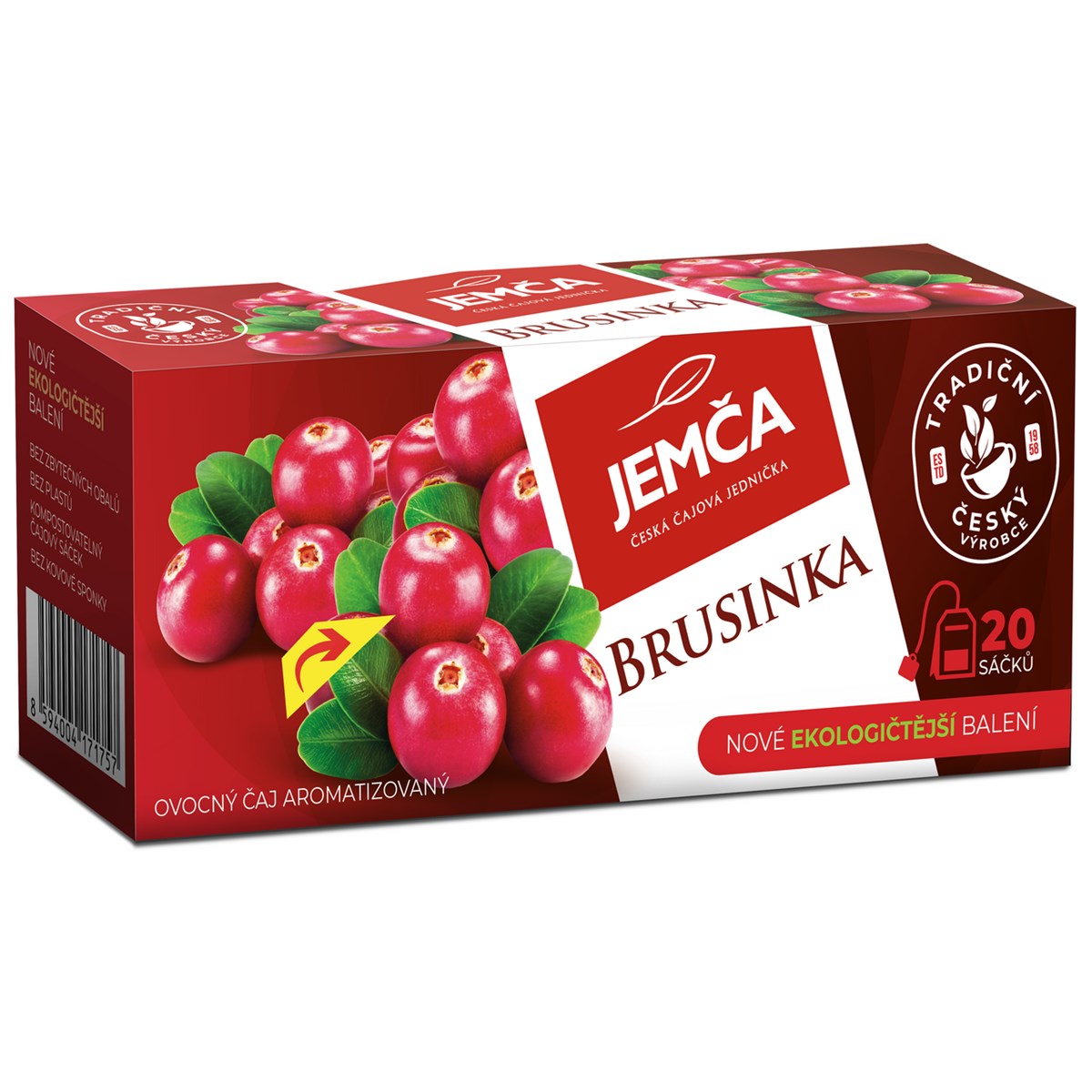 JEMČA Brusinka 3 x 40 g