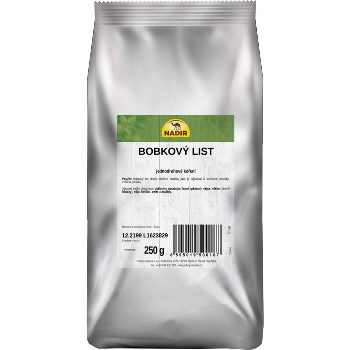 NADIR Bobkový list 250 g