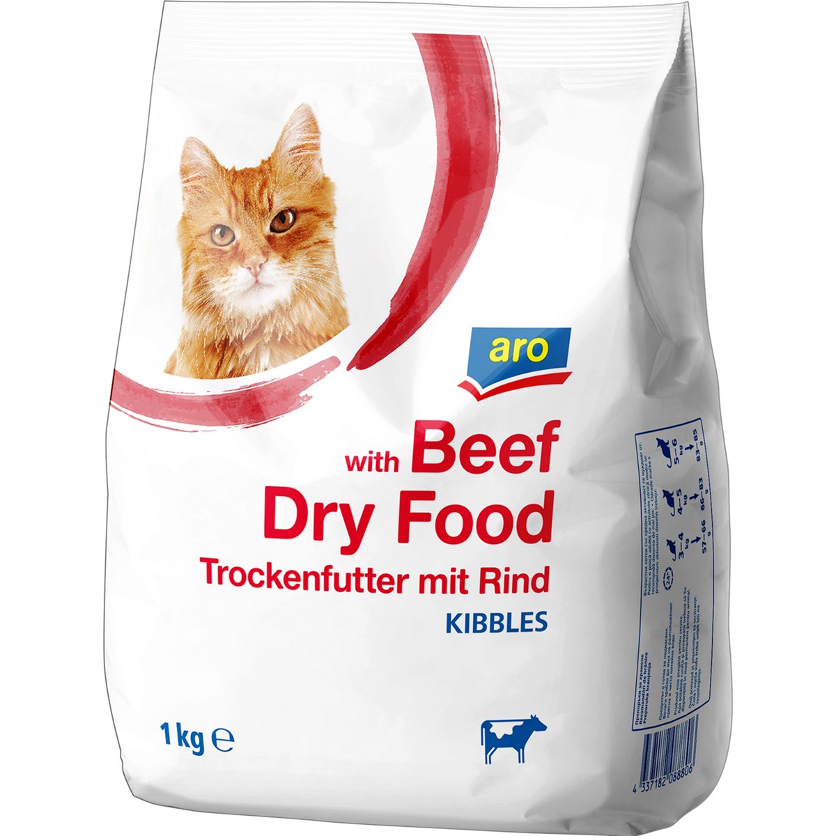 aro Granule pro kočky hovězí 1 kg