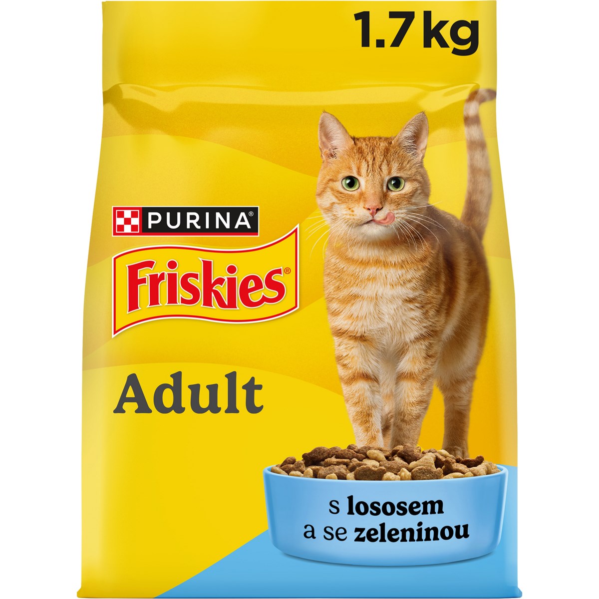 Friskies granule pro kočky losos 1,7 kg