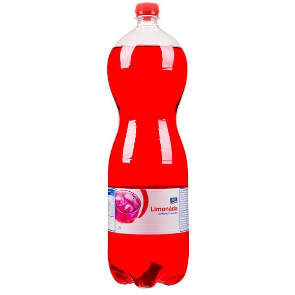 aro Limonáda s příchutí malin 6 x 2 l