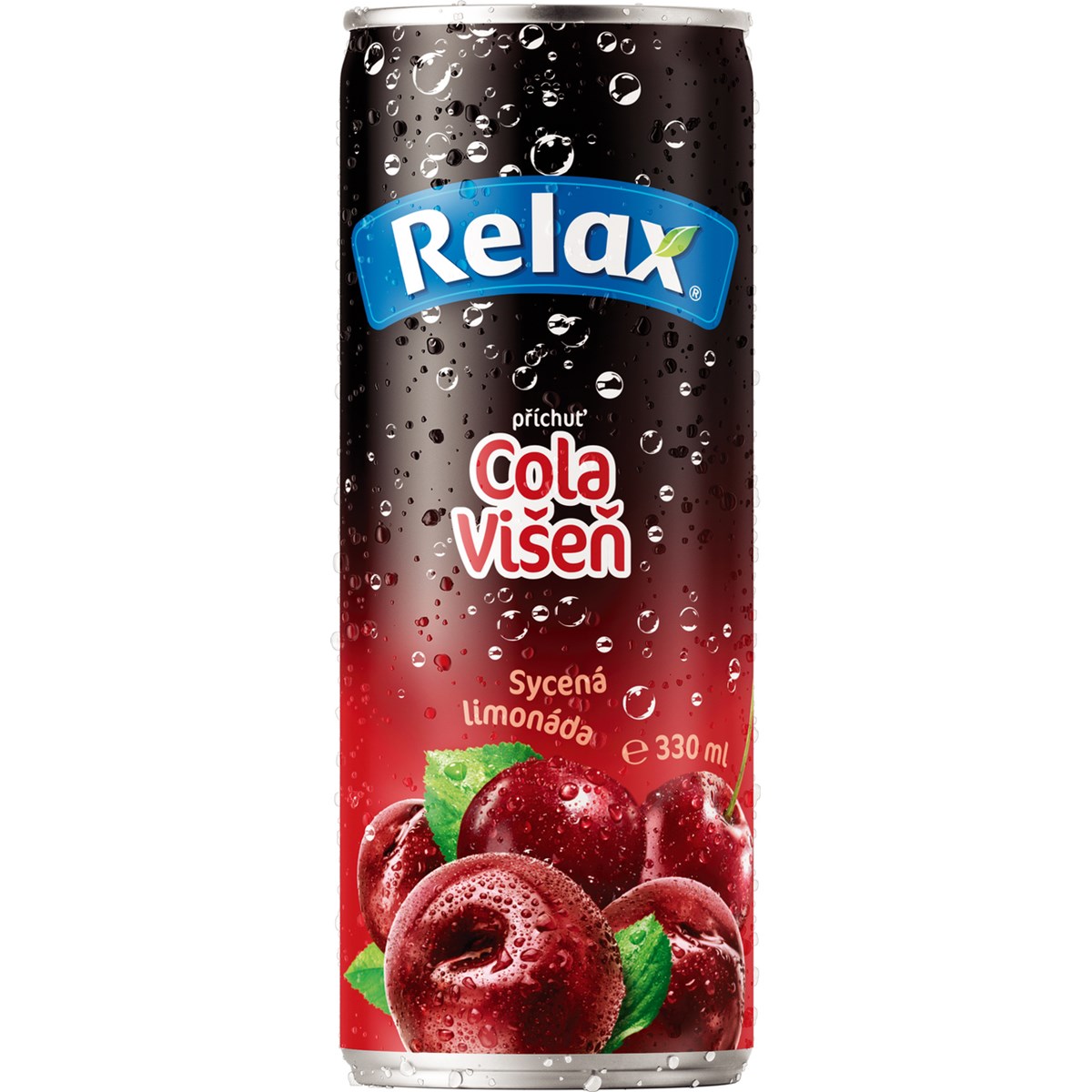 Relax Cola višeň 12 x 330 ml plech