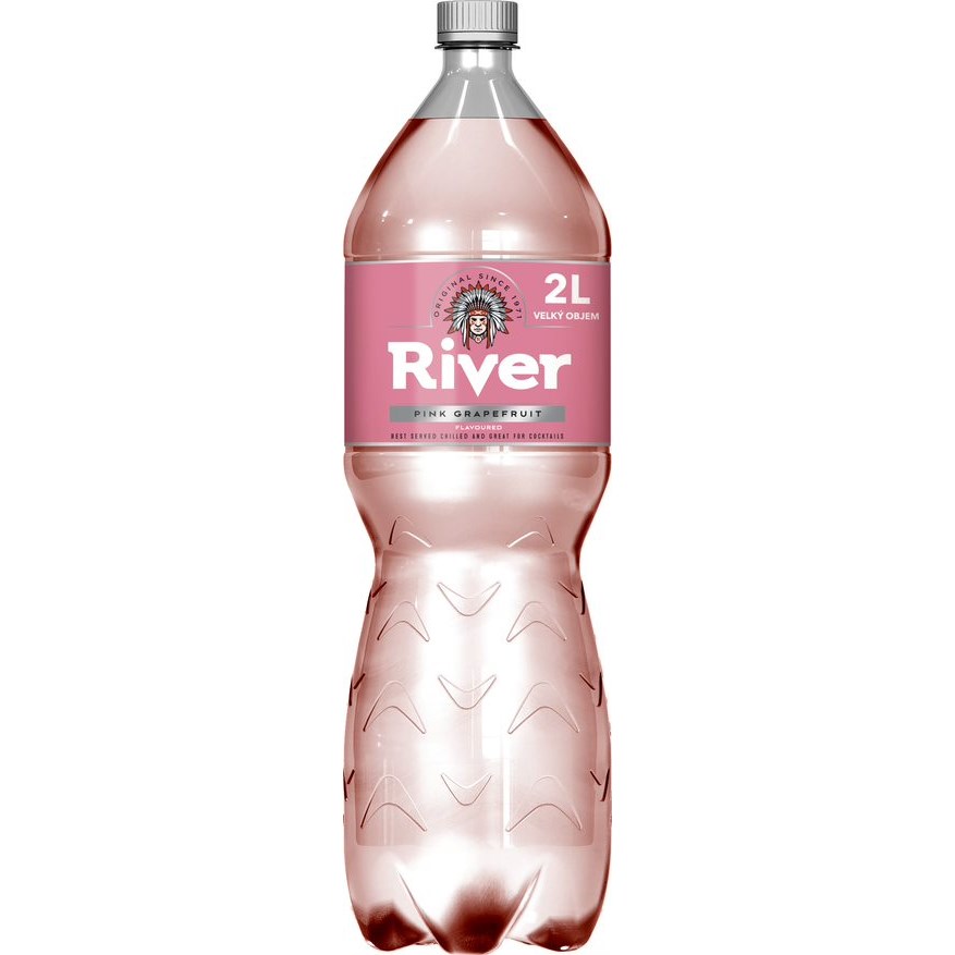 River Pink Grapefruit 6 x 2 l