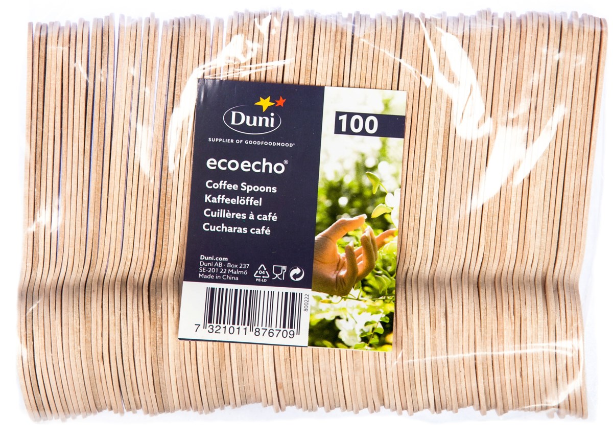 Duni Lžička 11 cm dřevěná 100 ks