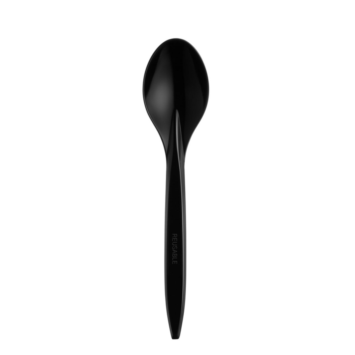 Lžíce PS opakovaně použitelná 18 cm černá 100 ks