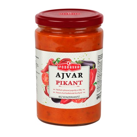 PODRAVKA Ajvar ostrý 690 g