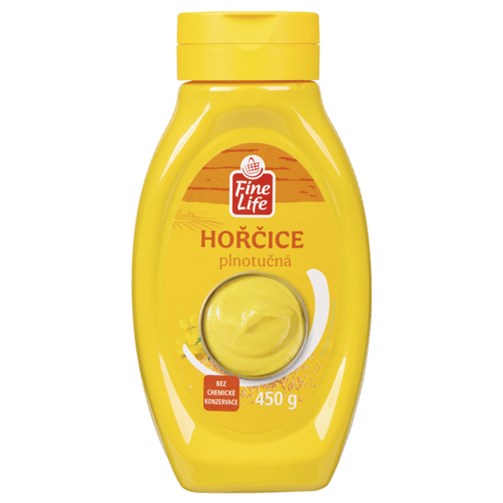 Fine Life Hořčice plnotučná 450 g