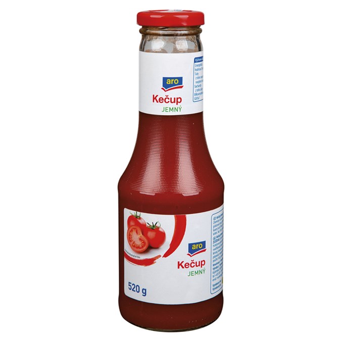 aro Kečup jemný 6 x 520 g