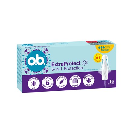 o.b. ExtraProtect Normal tampony 16 ks