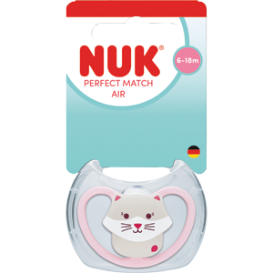 NUK Space 6-18 m dudlík Zebra 1 ks