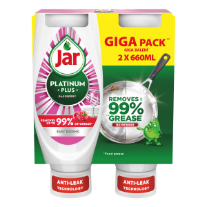 Jar Platinum Plus(2x660ml/bal)Raspberry