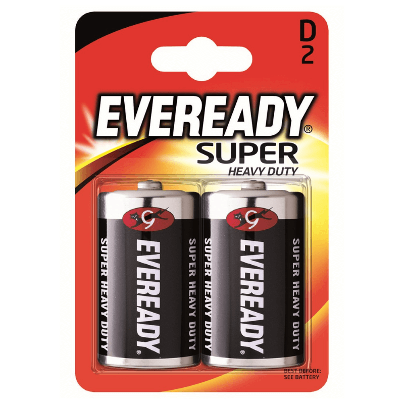 Energizer Eveready Super Heavy Duty D 2ks 7638900083613