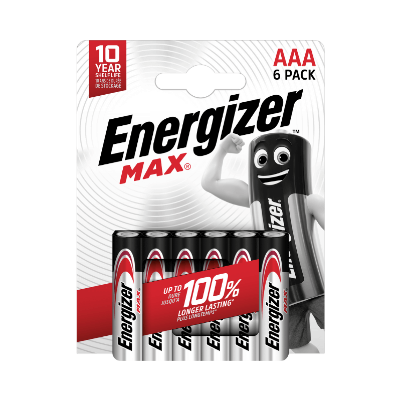 Baterie Energizer MAX AAA 6pack