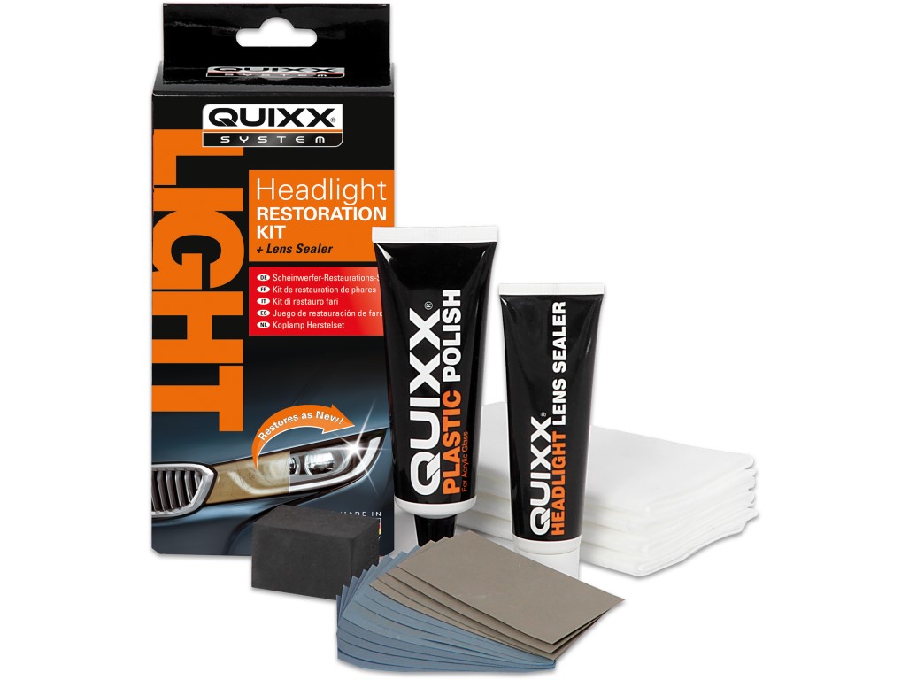 QUIXX Headlight Restoration-Kit