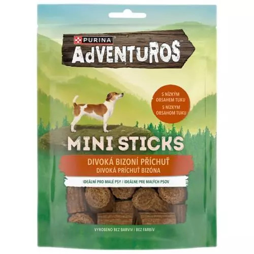 Adventuros Palmsky mini sticks s bizoní příchutí p 90g