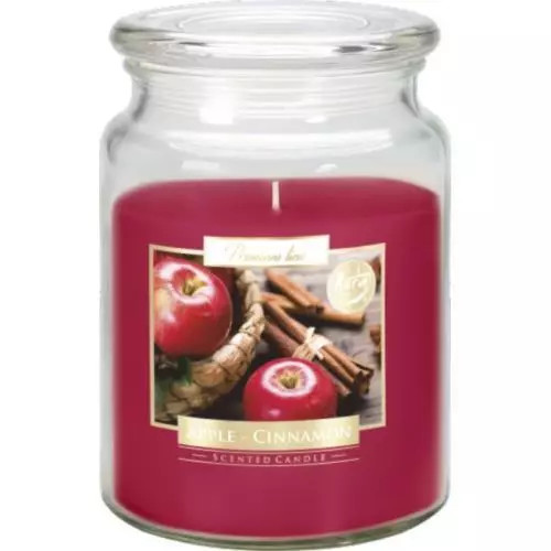 Bispol svíčka apple cinnamon 500g