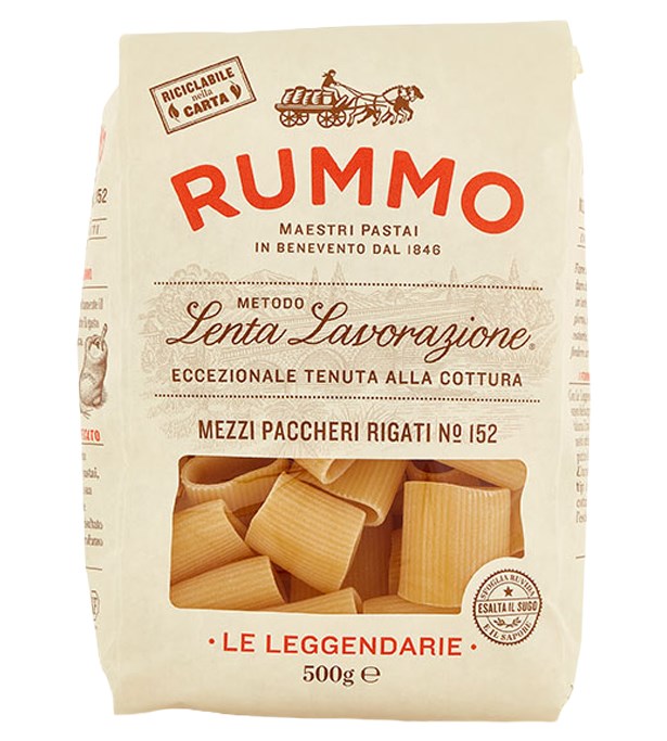 RUMMO Mezzi Paccheri Rigati těstoviny 500 g