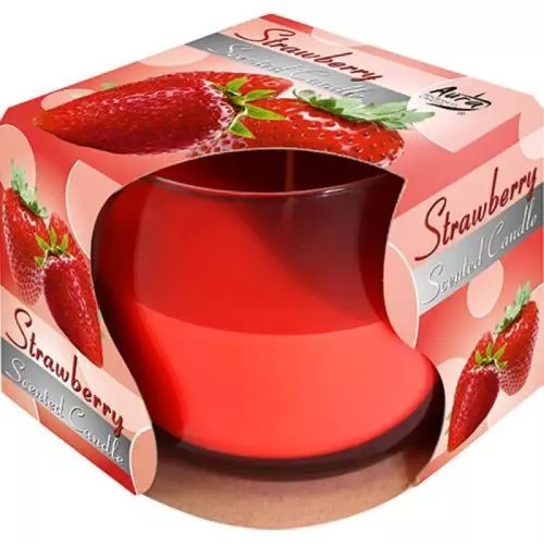Bispol Svíčka Strawberry 100g