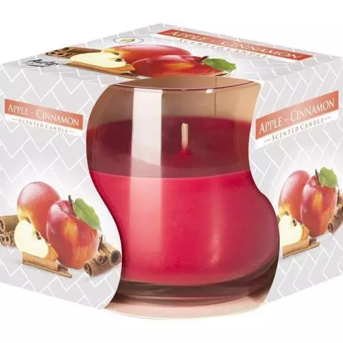 Bispol svíčka apple - cinnamon 100g