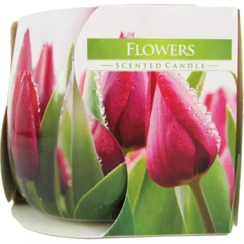 Bispol Svíčka Flowers 100g