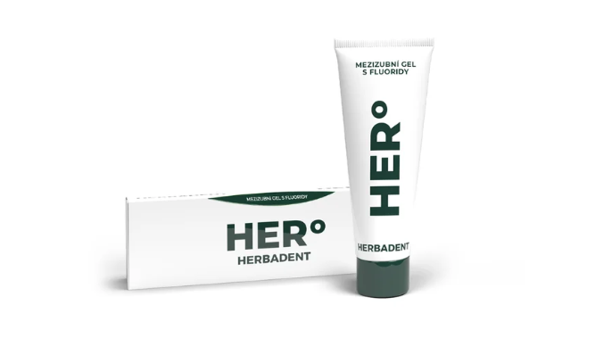 HERBADENT HERo mezizubní gel s fluoridy 25 g