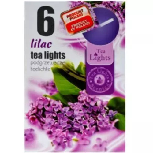 Tea Lights svíčky lilac 6ks