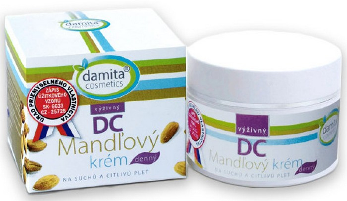 Damita cosmetics DC  mandlový denní  krém 50g