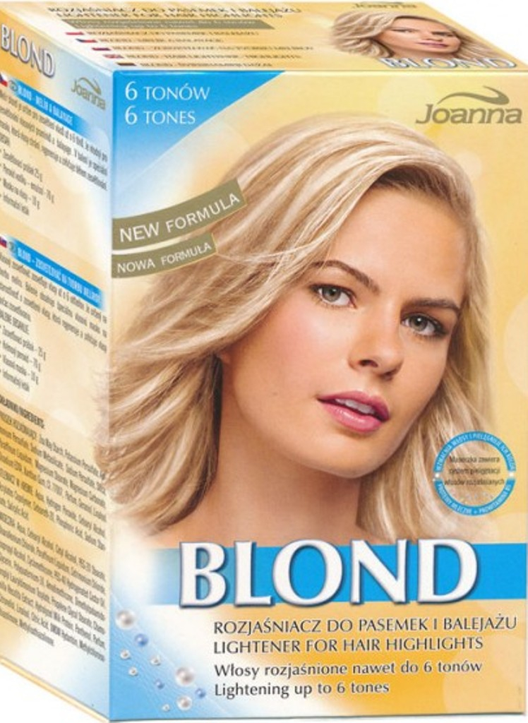 Joanna Laboratorium Kosmetyczne PL Joanna melír Blond 6 tónů 25 g  peroxid 9% 70 g