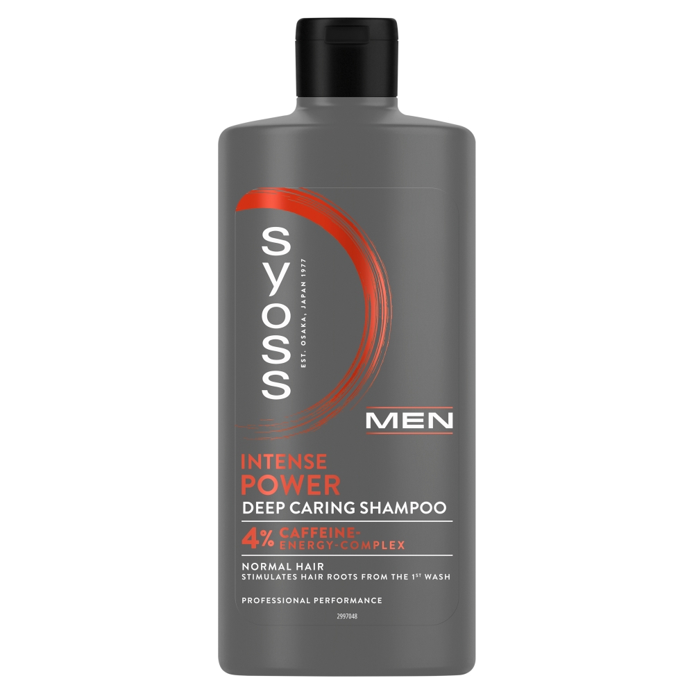 Levně SYOSS MEN POWER šampón pro muže s normálními vlasy 440 ml