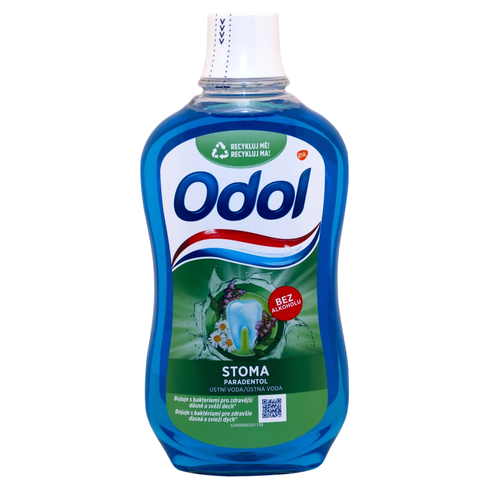 Odol ústní voda 500ml bez alkoholu Stoma