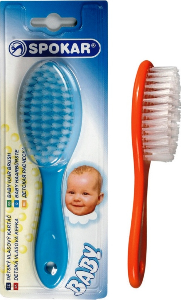 Spojené kartáčovny Pelhřimov Baby kartáč vlasový 3121