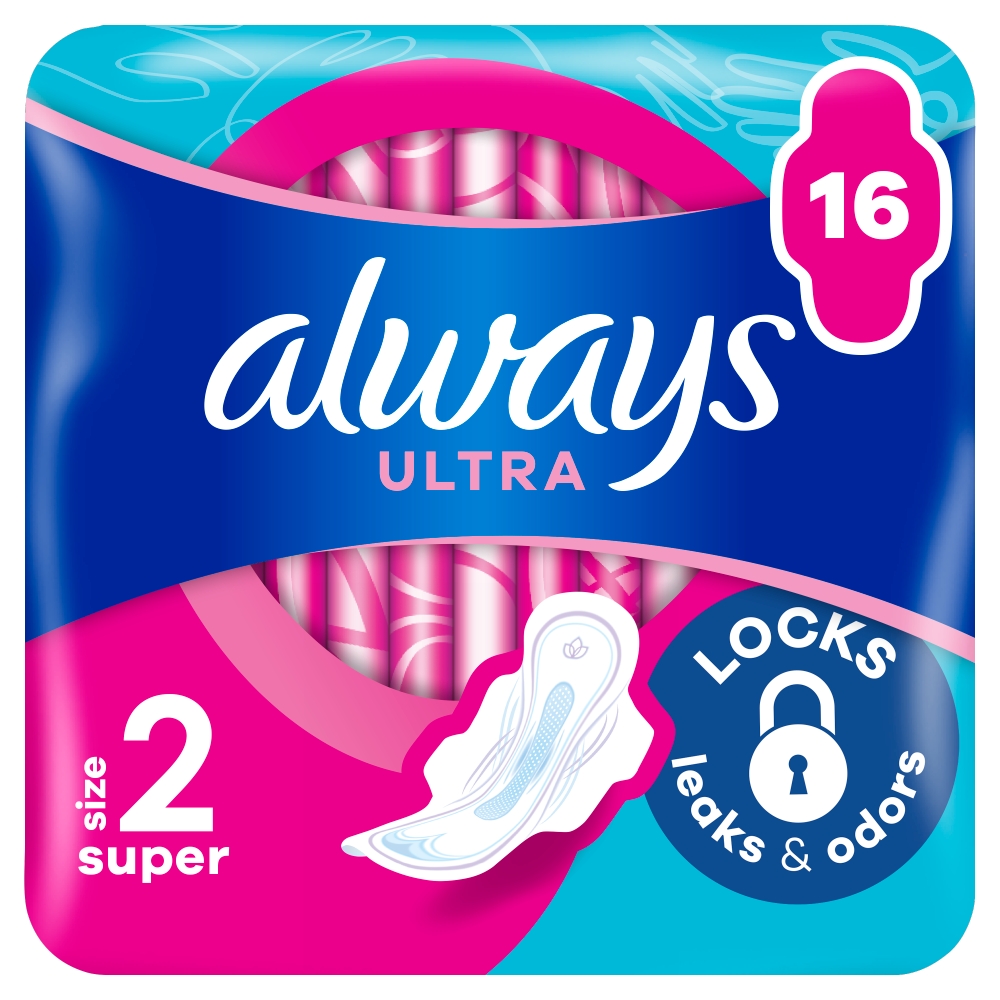 Levně Always vložky (16ks/fol) Ultra Duo Super