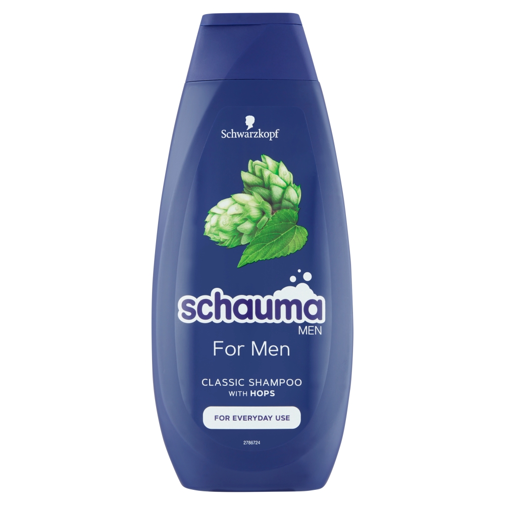 Levně SCHAUMA MEN ŠAMPON 400ML S CHMELOVÝM EXTRAKTEM