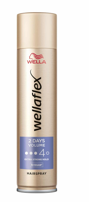 Wellaflex 2nd Day Volume lak na vlasy 250ml No.4
