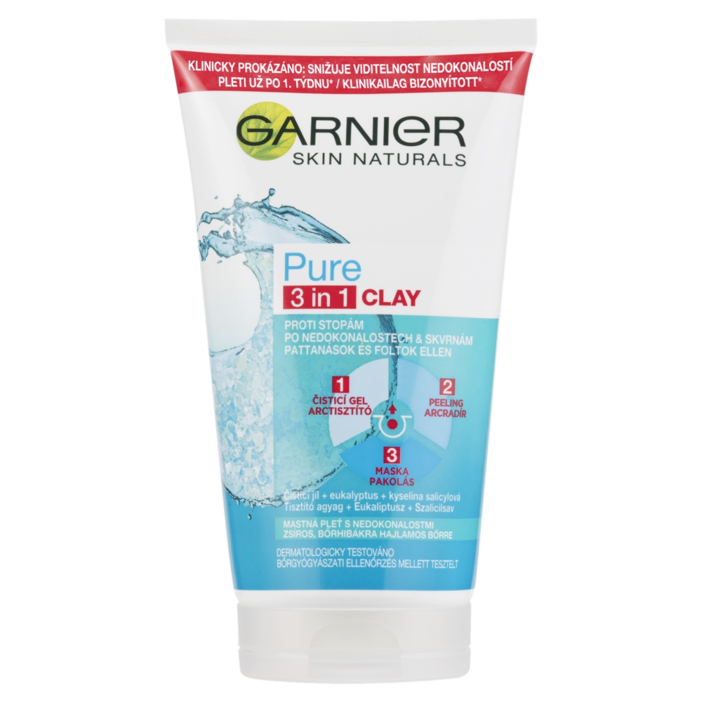 Levně GARNIER ČISTÍCÍ GEL 150ML PEELING