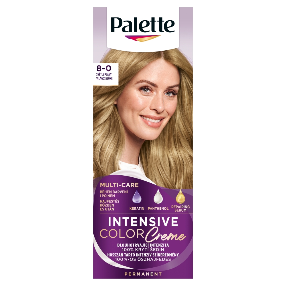 Levně PALETTE ICC SVĚTLE PLAVÝ 8-0 N7