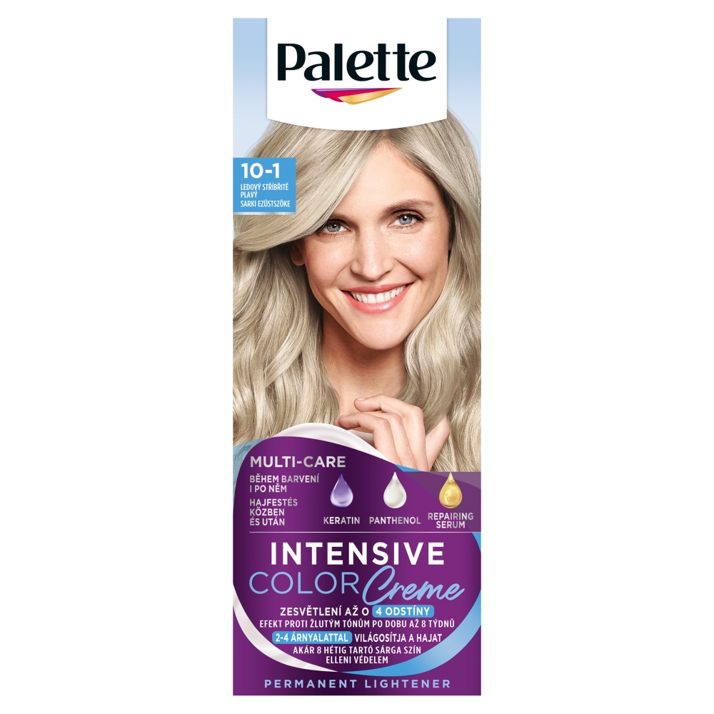 Levně PALETTE ICC LEDOVÝ STŘÍBŘITĚ PLAVÝ 10-1 C10
