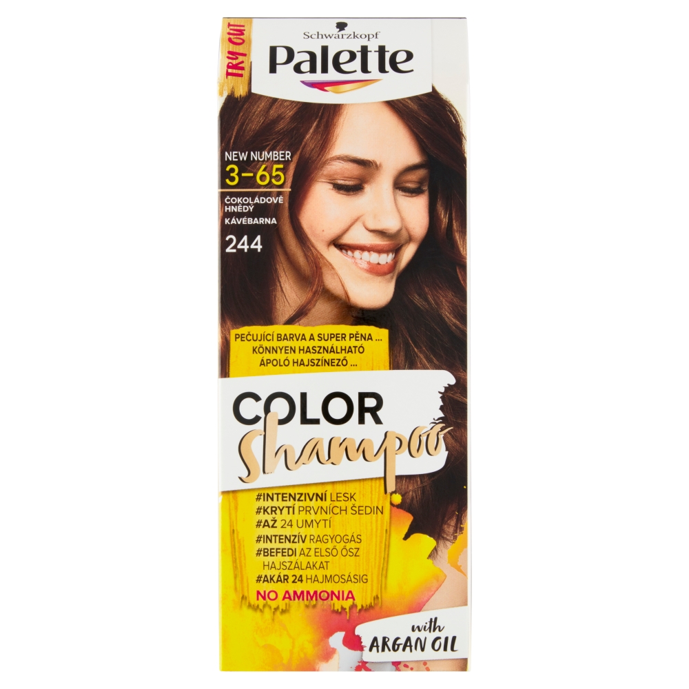 PALETTE COLOR ŠAMPON ČOKOLÁD.HNĚDÝ 3-65 244