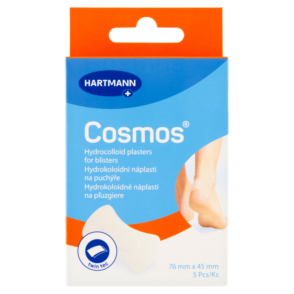 Levně Cosmos nápl na puchýře na patě (5ks/kra)