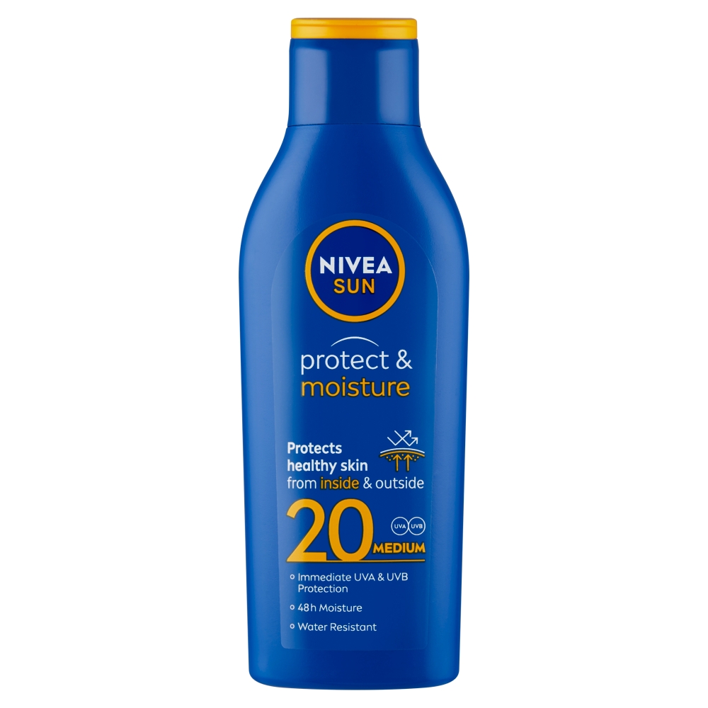 Nivea Sun Protect & Bronze intenzivní mléko na opalování SPF20 200 ml